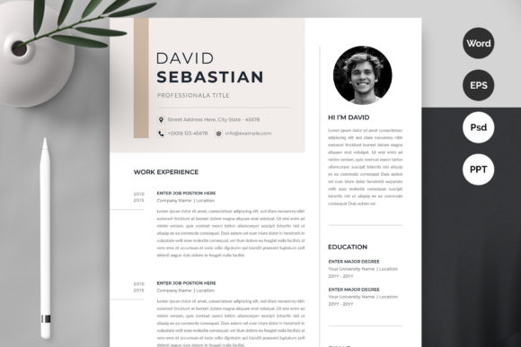Download Modern Resume Template / CV - Premium Resources