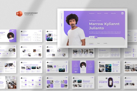 Download CV and Resume Powerpoint Template - Premium Resources
